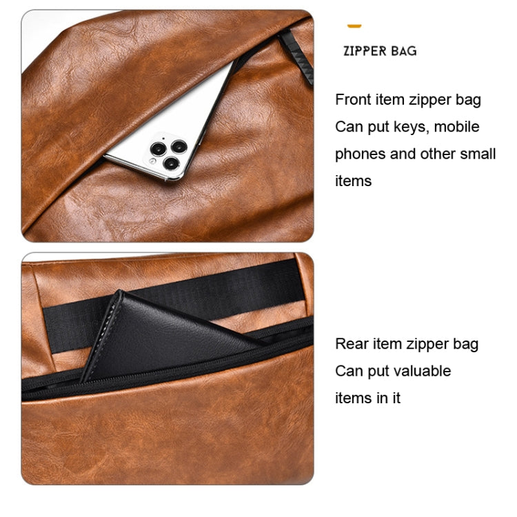 WEIXIER D265 單肩斜挎男款小背包