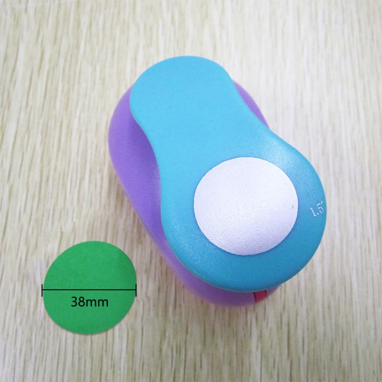 圓形壓花器 兒童手工工具，顏色隨機發貨