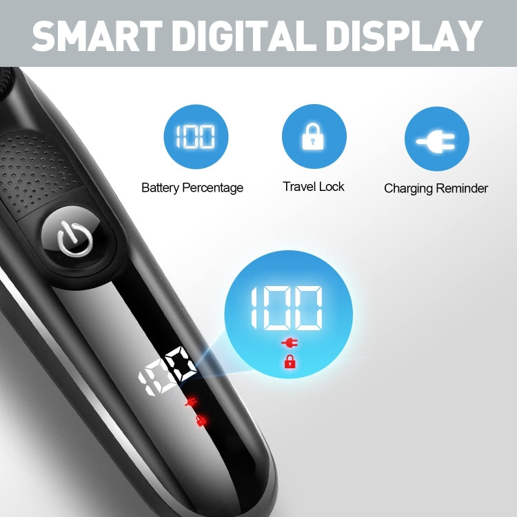 5合1男士多功能理髮器 雕刻電推剪 往複式剃鬚刀套裝 帶收納包