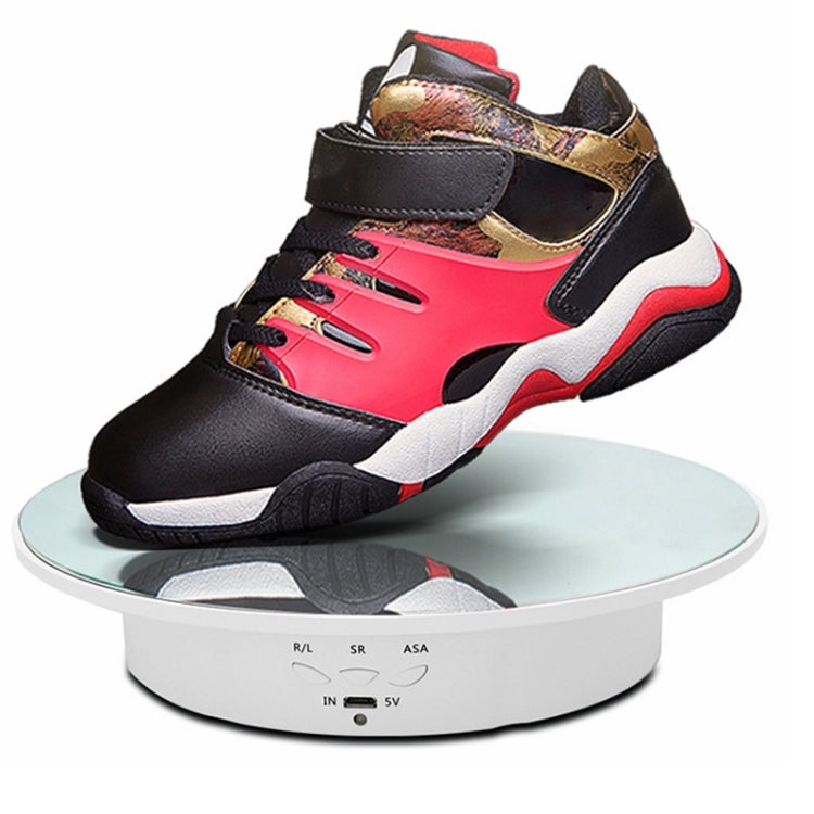 20cm 遙控電動轉盤 直播拍攝旋轉展示台