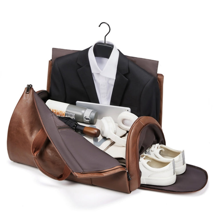 防水旅行西服收納包 手提斜挎大容量行李袋