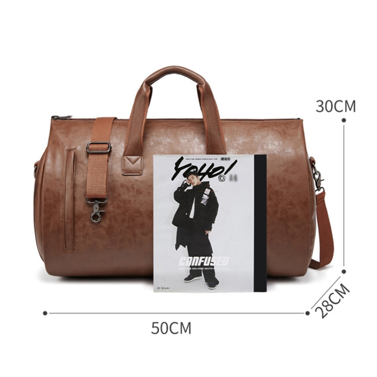 防水旅行西服收納包 手提斜挎大容量行李袋