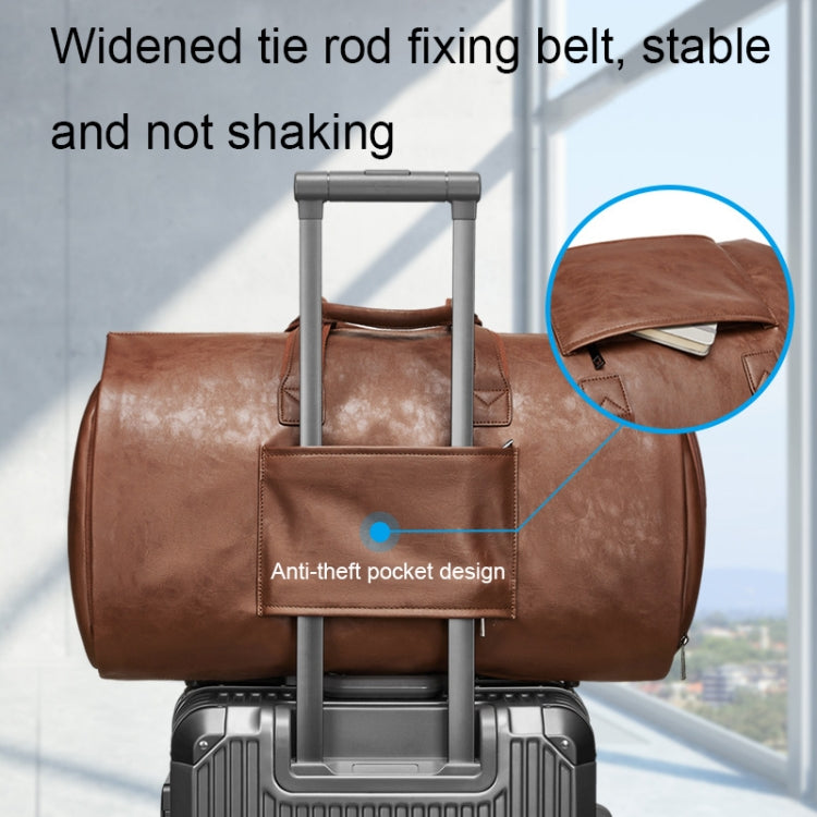 防水旅行西服收納包 手提斜挎大容量行李袋