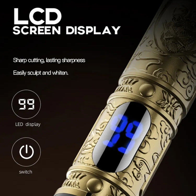 6合1男士多功能理髮器 金屬理髮雕刻推剪