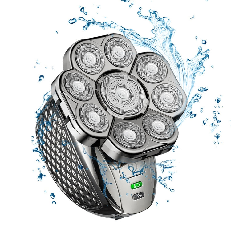 9刀頭多功能USB剃鬚刀 全身水洗刮鬍刀 男士理髮器