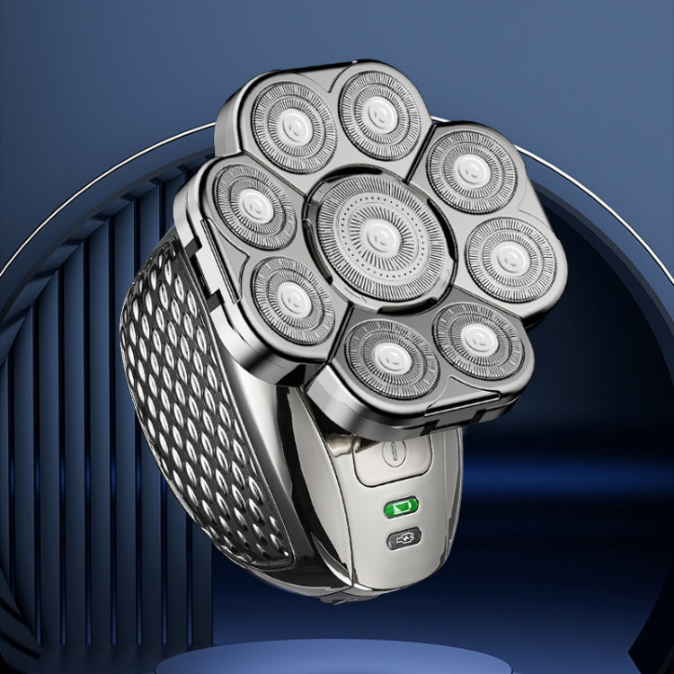 9刀頭多功能USB剃鬚刀 全身水洗刮鬍刀 男士理髮器