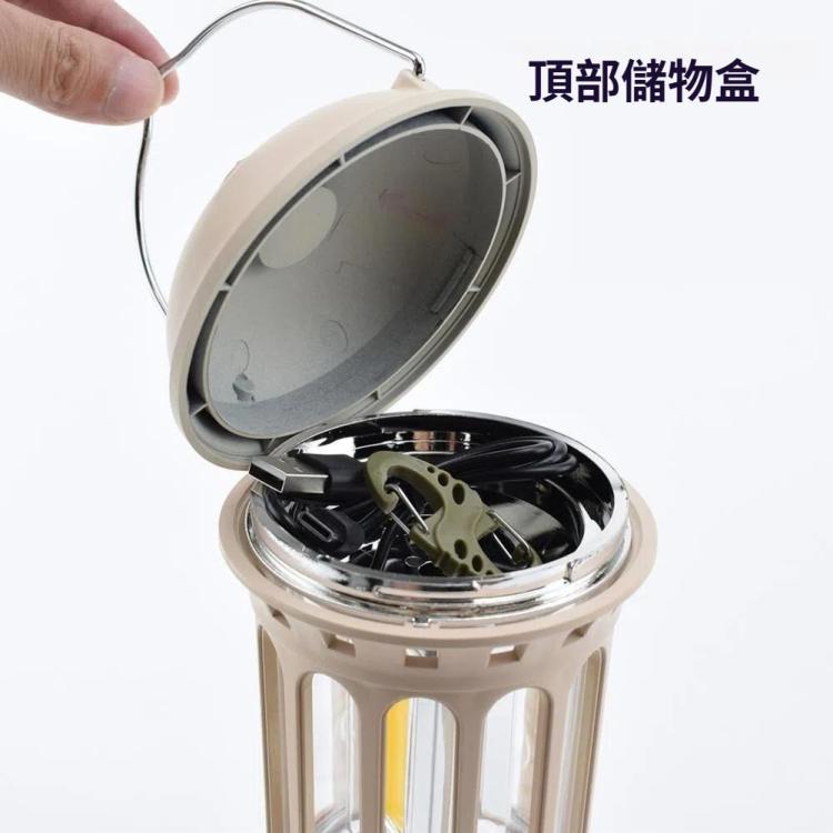 電池款 戶外露營燈COB手提營地燈氛圍帳篷燈復古馬燈