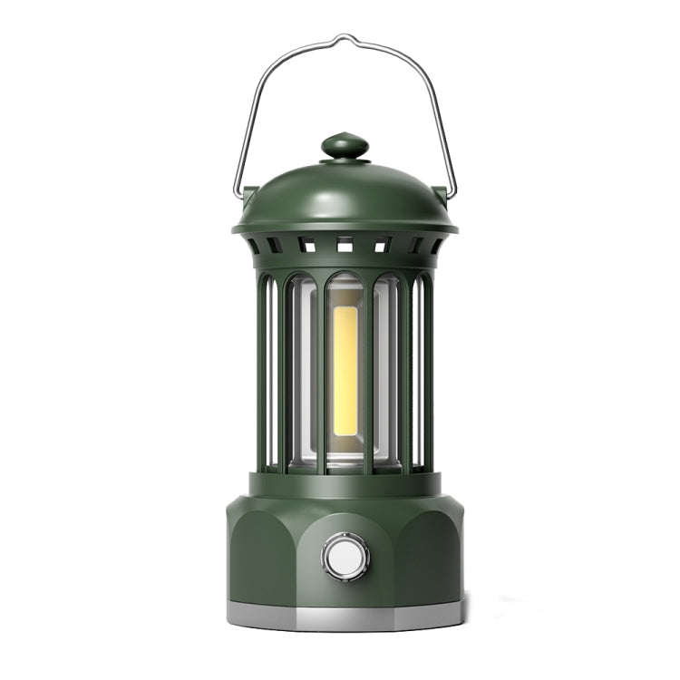 電池款 戶外露營燈COB手提營地燈氛圍帳篷燈復古馬燈