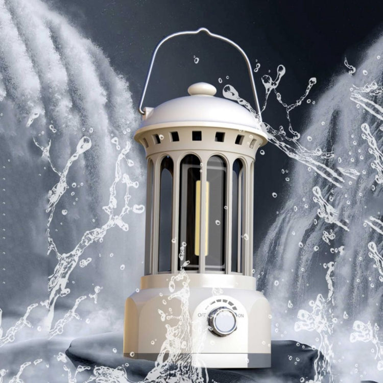 電池款 戶外露營燈COB手提營地燈氛圍帳篷燈復古馬燈