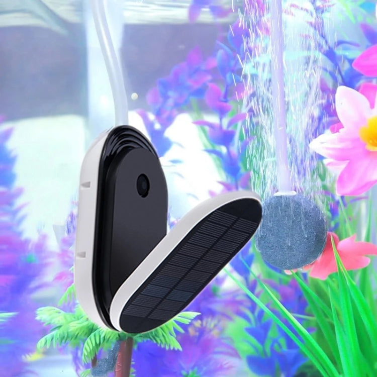 外出便攜式太陽能打氧泵水族翻蓋太陽能氧泵