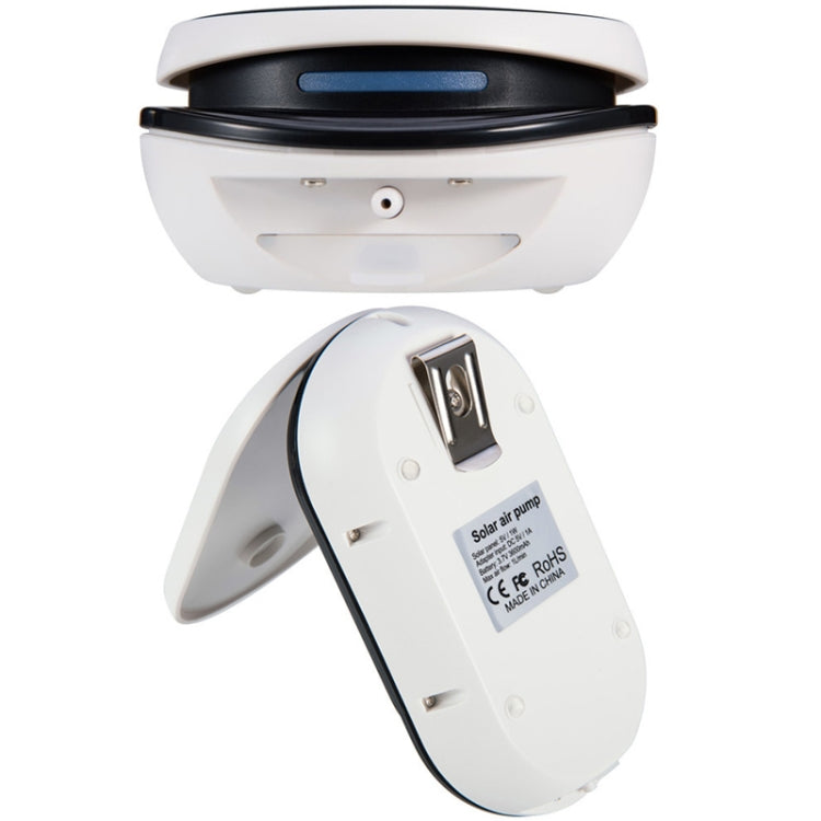 外出便攜式太陽能打氧泵水族翻蓋太陽能氧泵