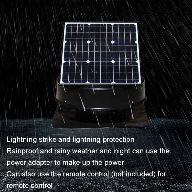 太陽能屋頂排氣扇 鋁合金排風換氣扇 負壓風機