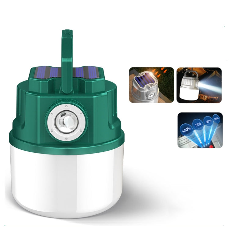 C51 多功能太陽能露營燈可變焦防水帳篷燈