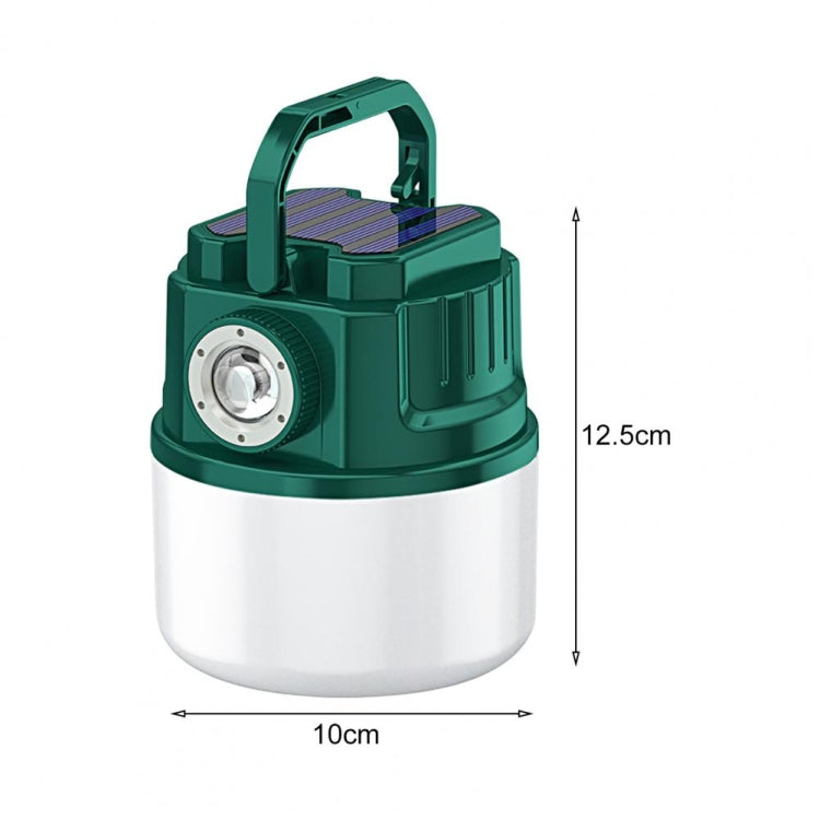 C52 多功能太陽能露營燈可變焦防水帳篷燈帶USB輸出