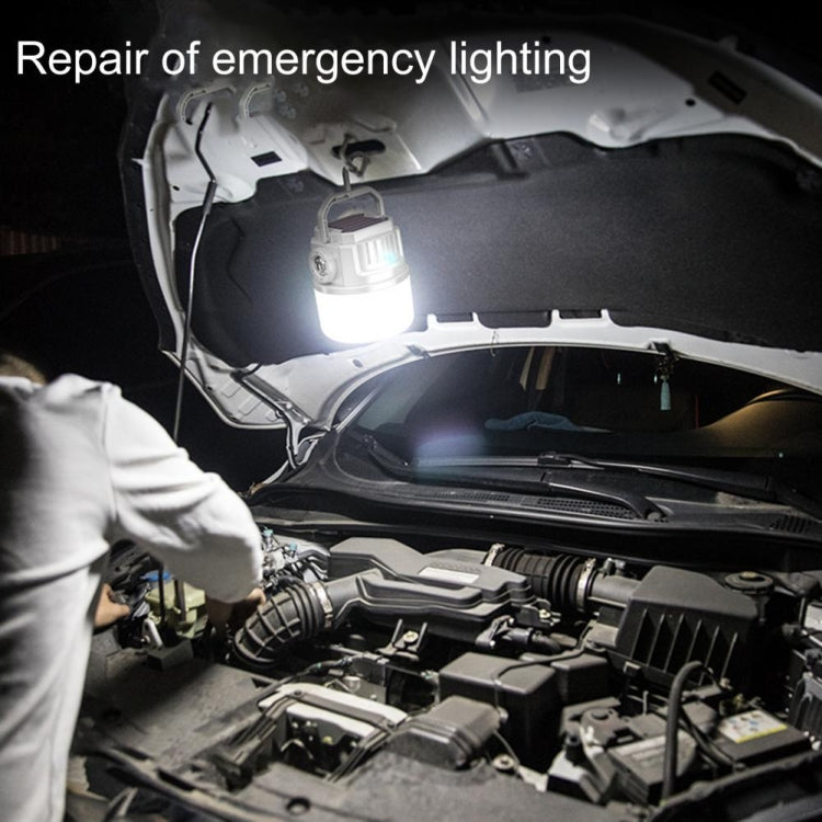 C52 多功能太陽能露營燈可變焦防水帳篷燈帶USB輸出