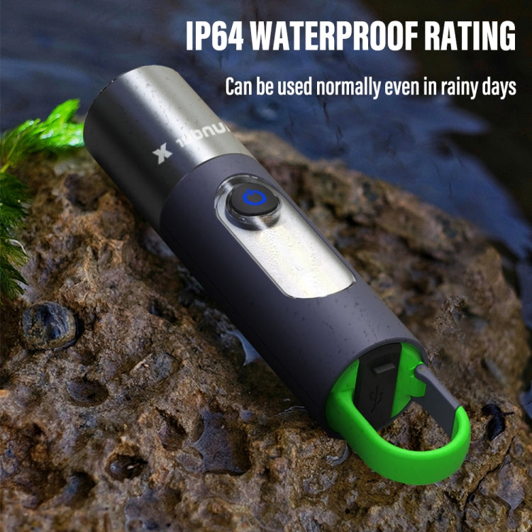 XHP50  戶外多功能手電筒伸縮調焦露營燈罩工作側燈帶燈罩