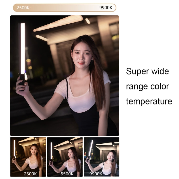 RGB 39顆燈珠攝影補光燈 LED手持直播棒燈