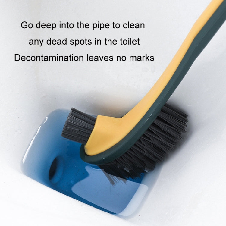 雙面軟毛馬桶刷 廁所長柄清潔刷