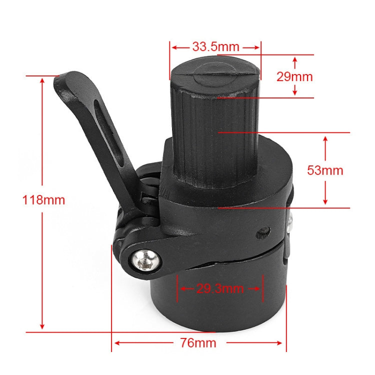 適用於小米M365 / PRO電動滑板車配件 摺疊器總成