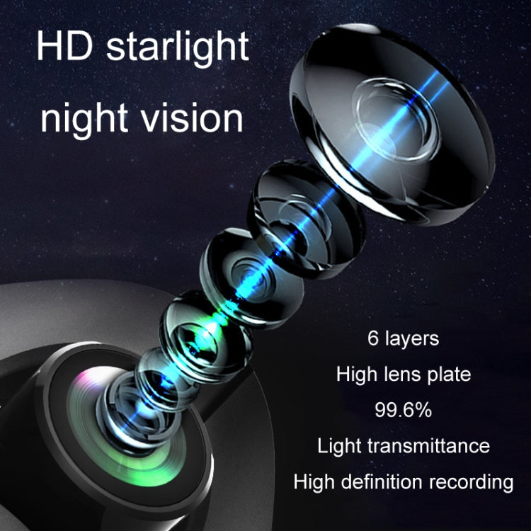 3鏡頭錄像高清1080P多國語言行車記錄儀