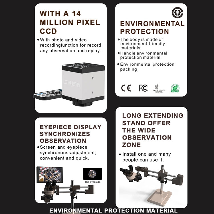 巴酷BA-010T电子顯微鏡珠寶鑒定手機電路板維修玉石放大鏡