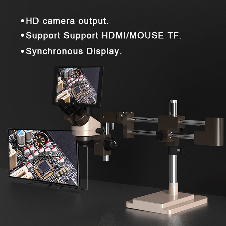 巴酷BA-010T电子顯微鏡珠寶鑒定手機電路板維修玉石放大鏡