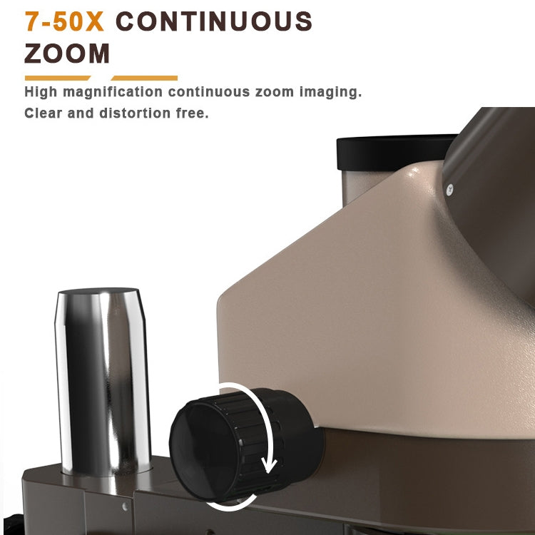 巴酷BA-011雙目电子顯微鏡珠寶鑒定手機維修帶PCB貼片修復台