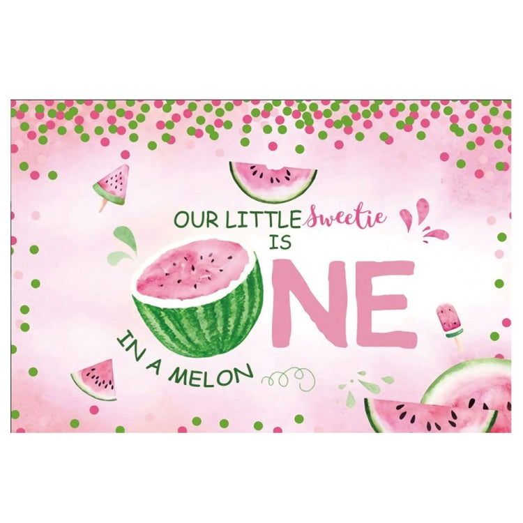 80x120cm水果西瓜生日派對背景布 攝影裝飾背景道具