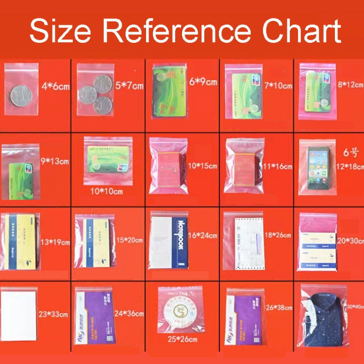 100個賣 打孔自封袋加厚透明紐扣袋吊牌包裝袋塑料密封袋