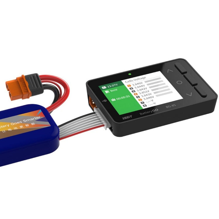 ISDT 飛機航模鋰電池1-8S電顯測電器