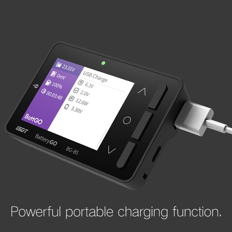 ISDT 飛機航模鋰電池1-8S電顯測電器