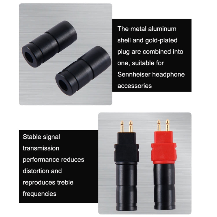 適用於森海HD580 / HD600 / HD650 / HD660S耳機插針