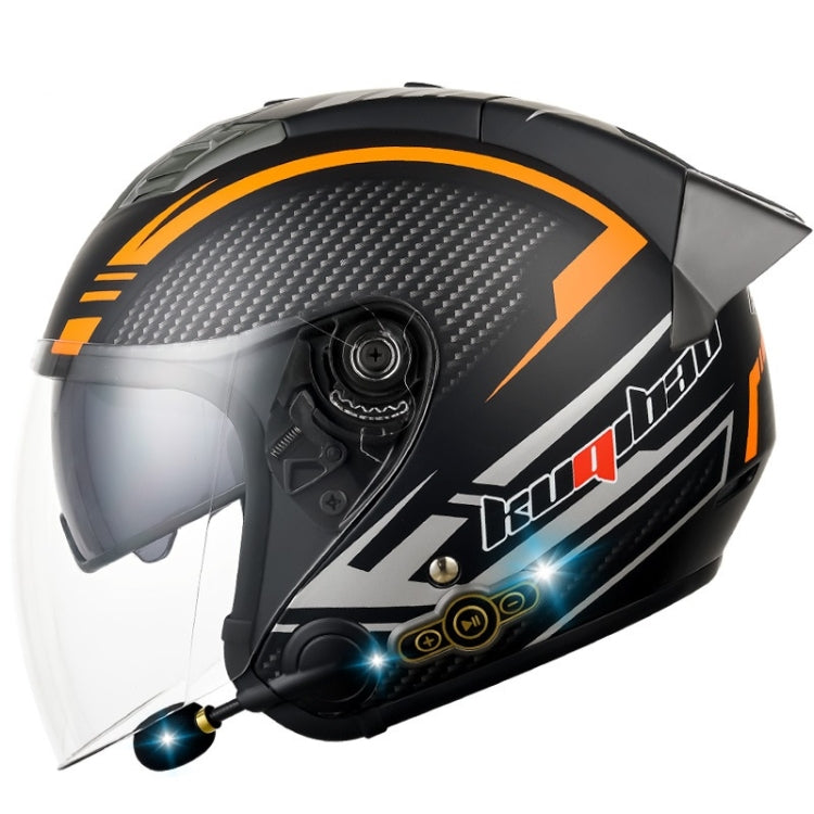 酷騎寶 摩托車智能藍牙防晒雙鏡片安全頭盔