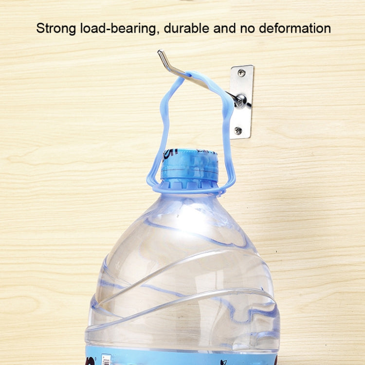 2pcs 6mm粗釘牆展示飾品掛鈎單線鈎