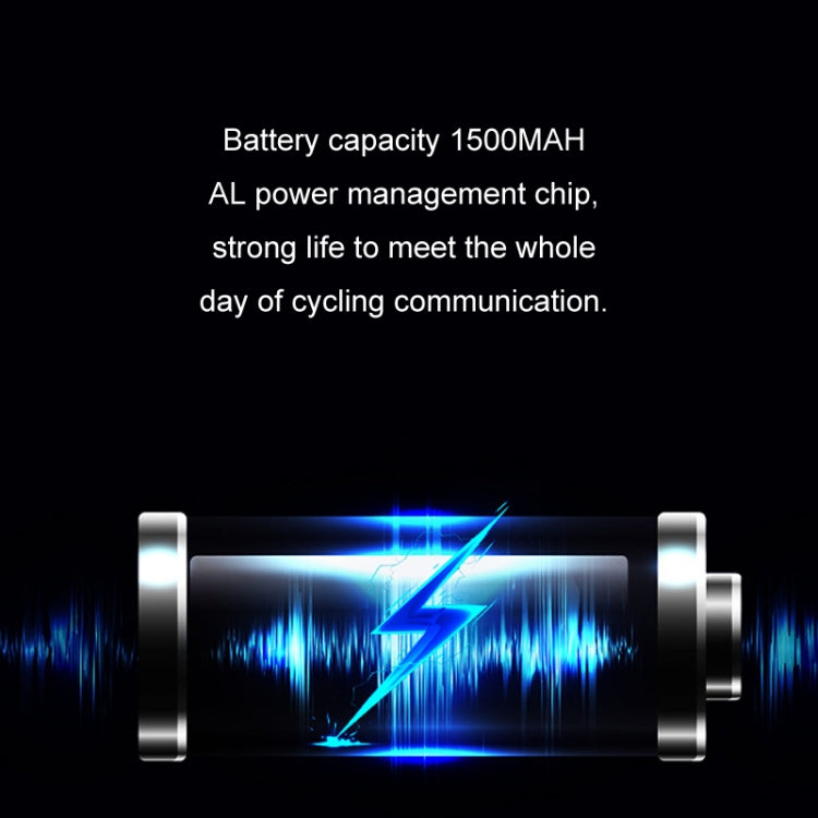 KUQIBAO 摩托車頭盔防水藍牙耳機 帶屏幕