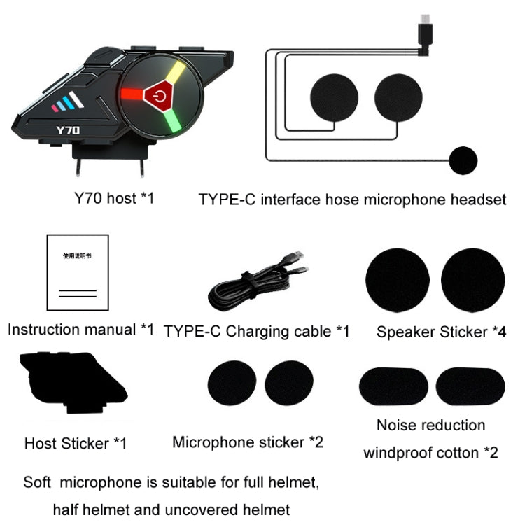酷騎寶 摩托車頭盔內置防水藍牙耳機