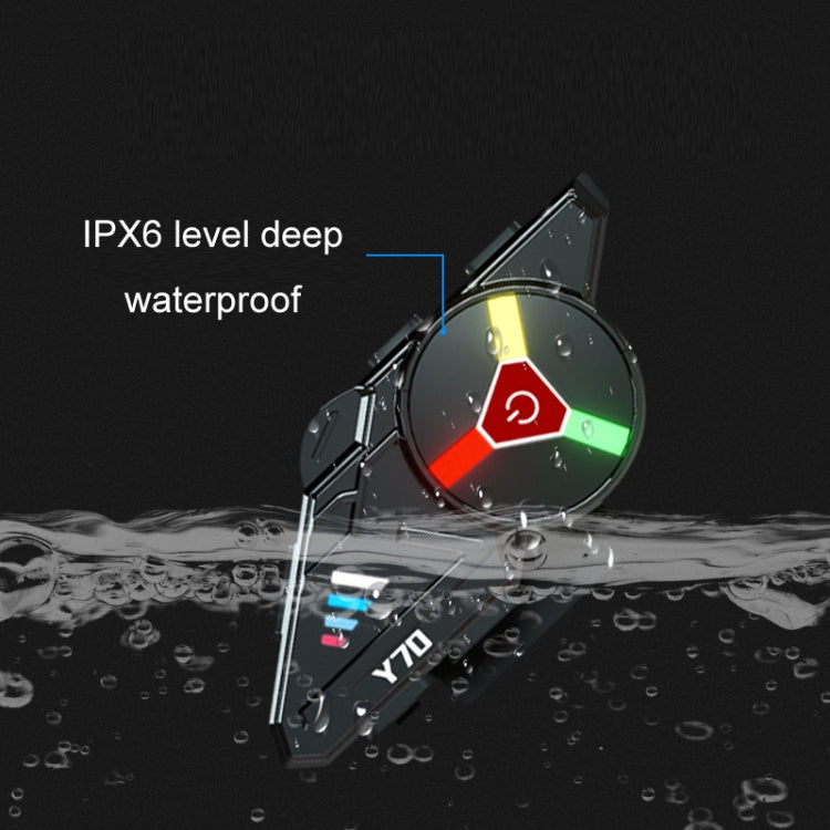 酷騎寶 摩托車頭盔內置防水藍牙耳機