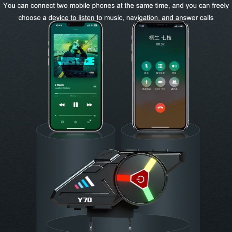 酷騎寶 摩托車頭盔內置防水藍牙耳機