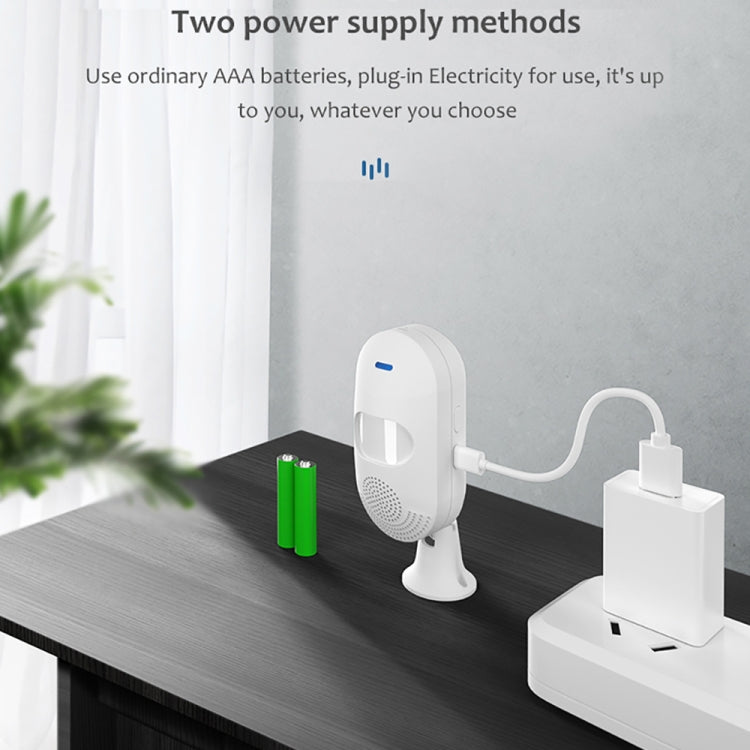 WiFi無線紅外探測器Tuya PIR紅外無線移動人體感應報警器