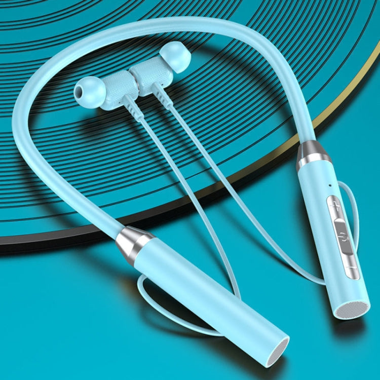 無線掛脖長續航運動雙耳藍牙耳機