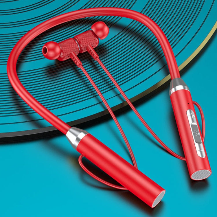 無線掛脖長續航運動雙耳藍牙耳機