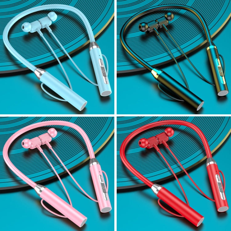 無線掛脖長續航運動雙耳藍牙耳機