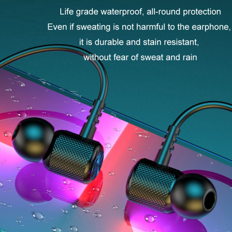 無線掛脖長續航運動雙耳藍牙耳機