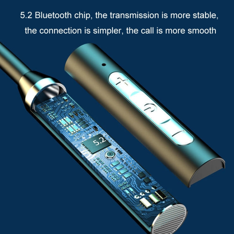 無線掛脖長續航運動雙耳藍牙耳機