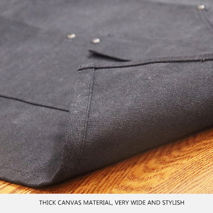 木工電工園林厚帆布工作服圍裙