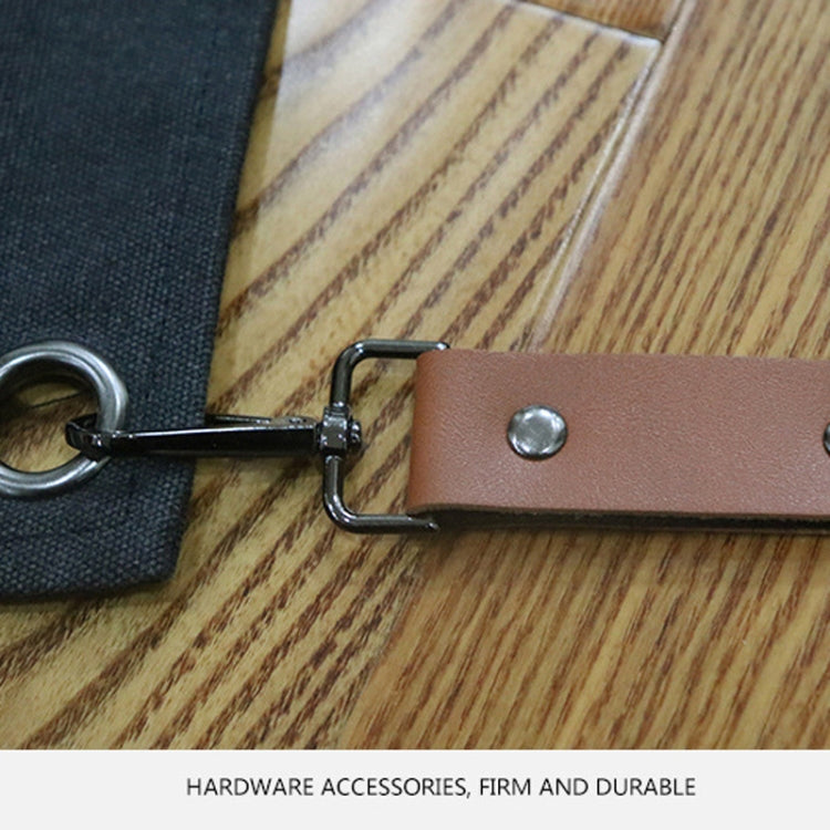 木工電工園林厚帆布工作服圍裙