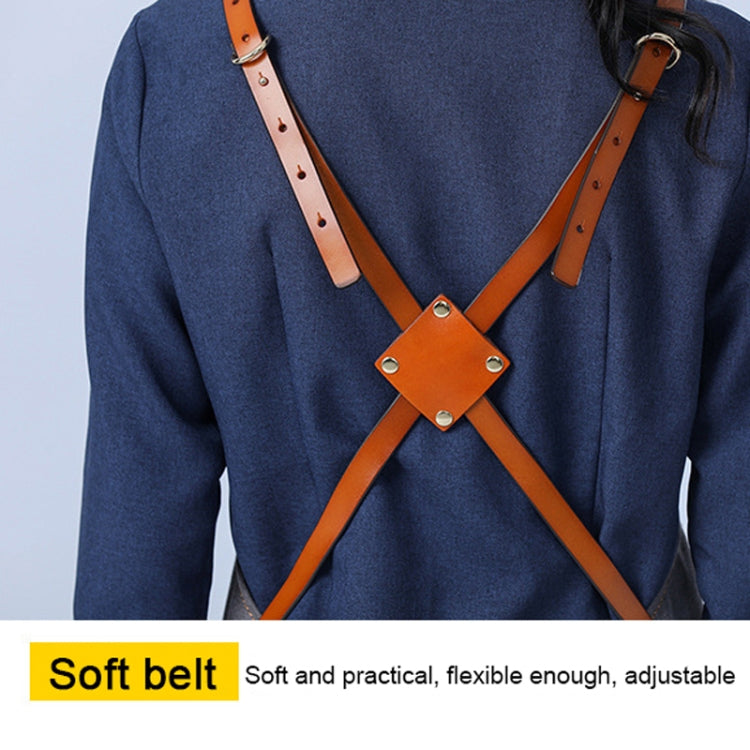 木工電工園林厚帆布工作服圍裙