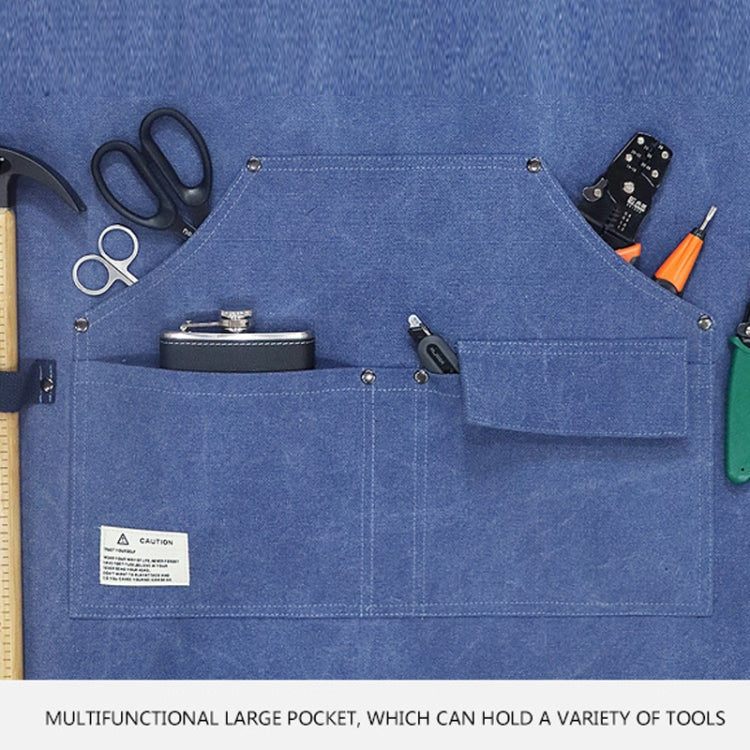 木工電工園林厚帆布工作服圍裙