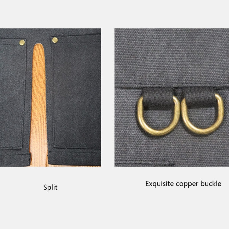 厚帆布工作服工匠圍裙