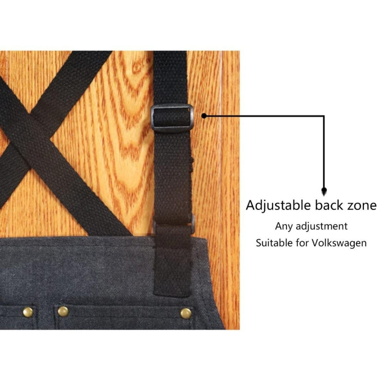 厚帆布工作服工匠圍裙